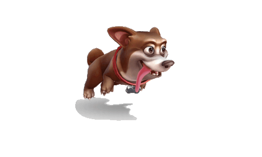Running dog